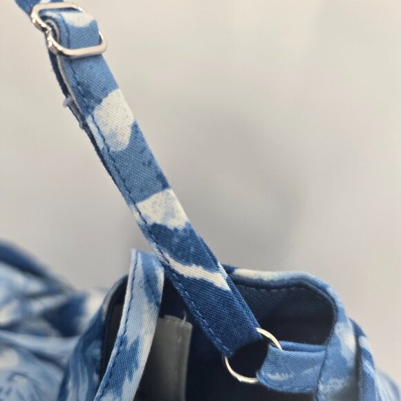 Joie Blue White Floral Tropical Empire Waist Summer Resort Maxi Dress 8 NWOT - Picture 14 of 14